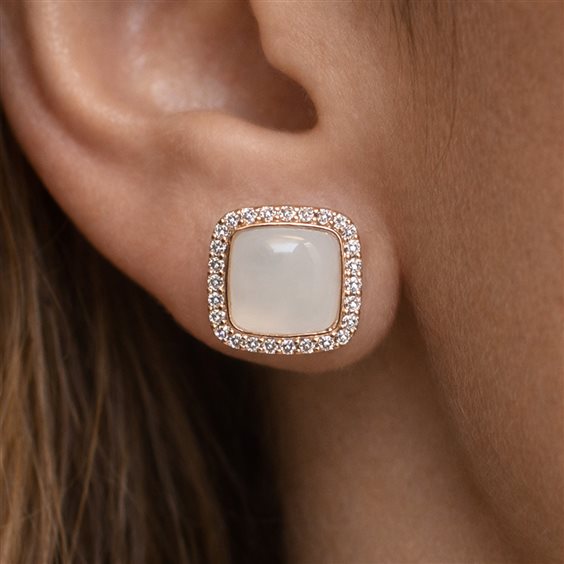 Orecchini Lucos Donna in Argento Quarzo ESOR D26 - ESOR D26